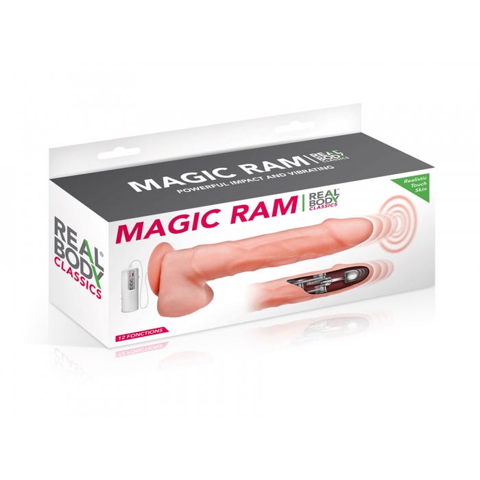 Vibromasseur Ventouse Réaliste Magic Ram