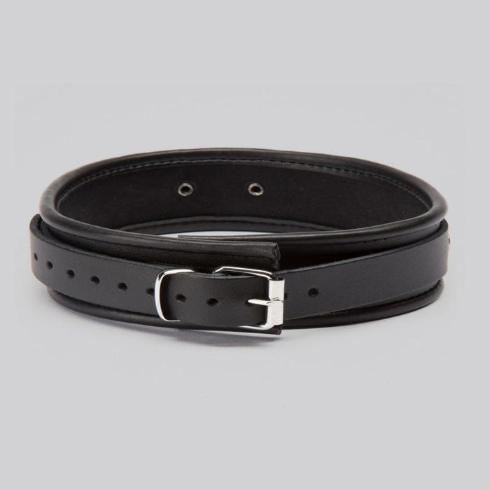 Collier BDSM en cuir avec pinces à tétons Deluxe