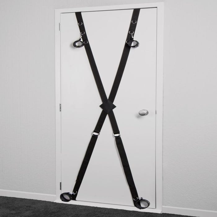 Kit d'attaches de porte en croix Deluxe