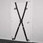 Kit d'attaches de porte en croix Deluxe
