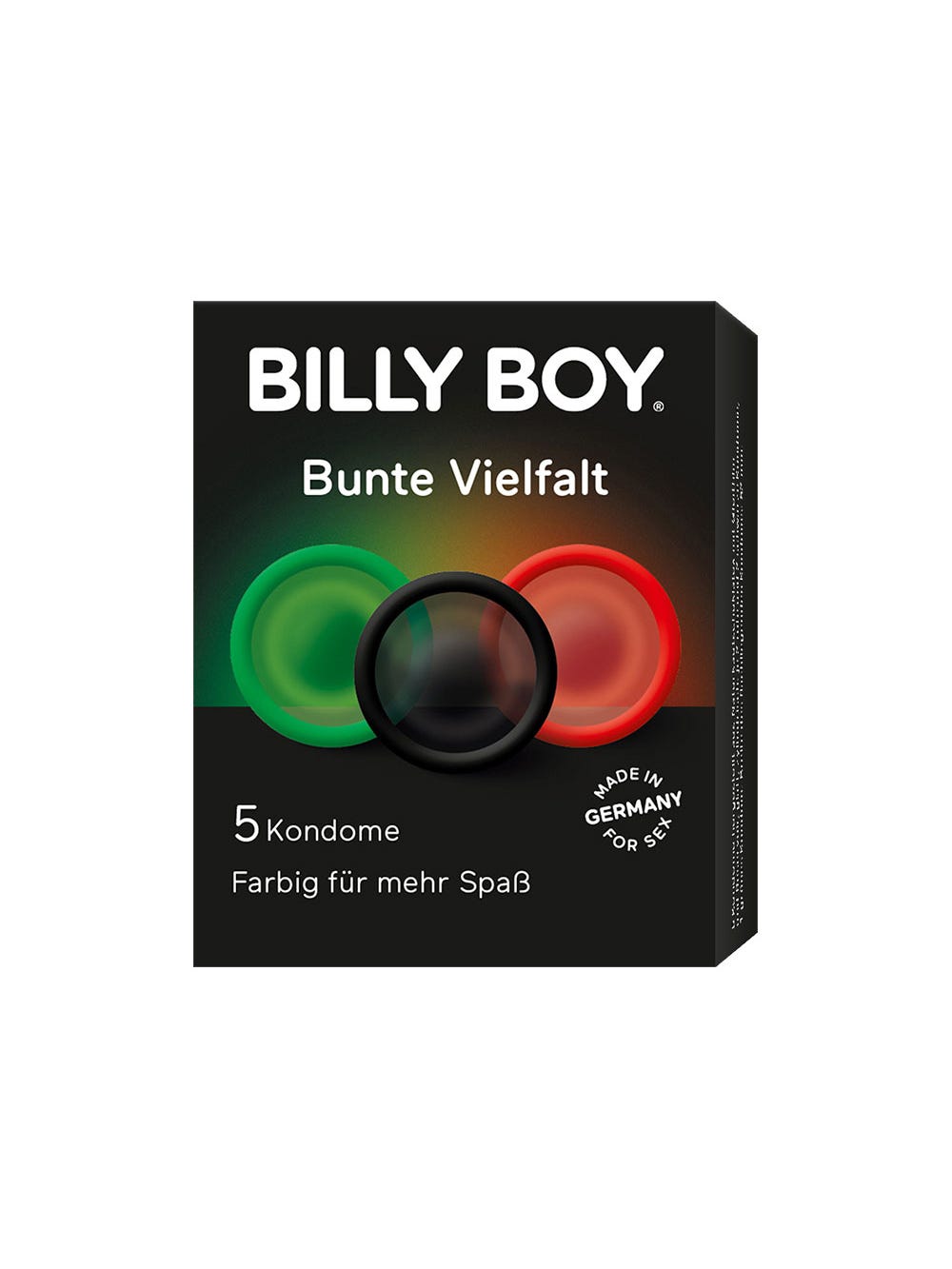 Préservatifs Billy Boy Colorés Boîte de 5 main product photo