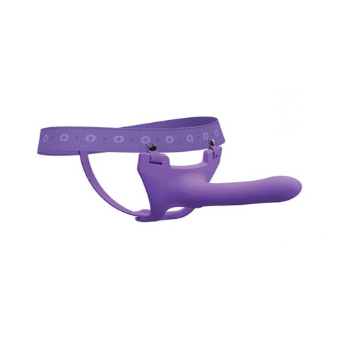 Gode Ceinture Zoro Violet 14 cm