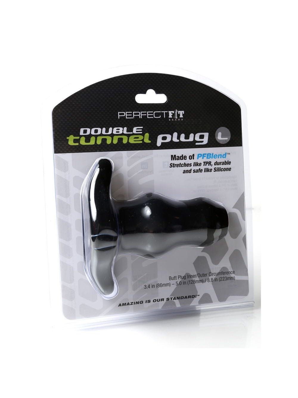 Plug Anal Tunnel Avec Ficelle De Retrait - Aluminium, Marque Love And Vibes - Neuf