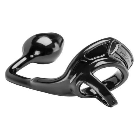 Cockring & Plug Anal Armour Tug Lock