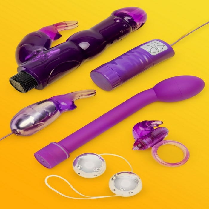 Kit pour couple Wild Weekend violet