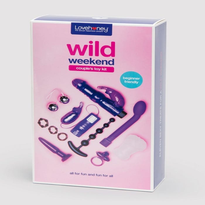 Kit pour couple Wild Weekend violet