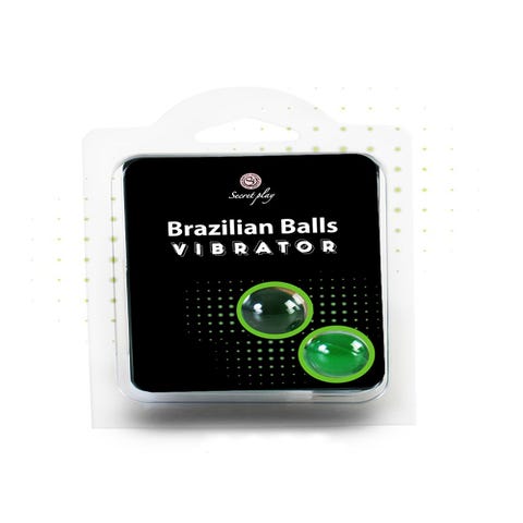 Boules de Massage Effet Vibrant Brazilian Balls x2