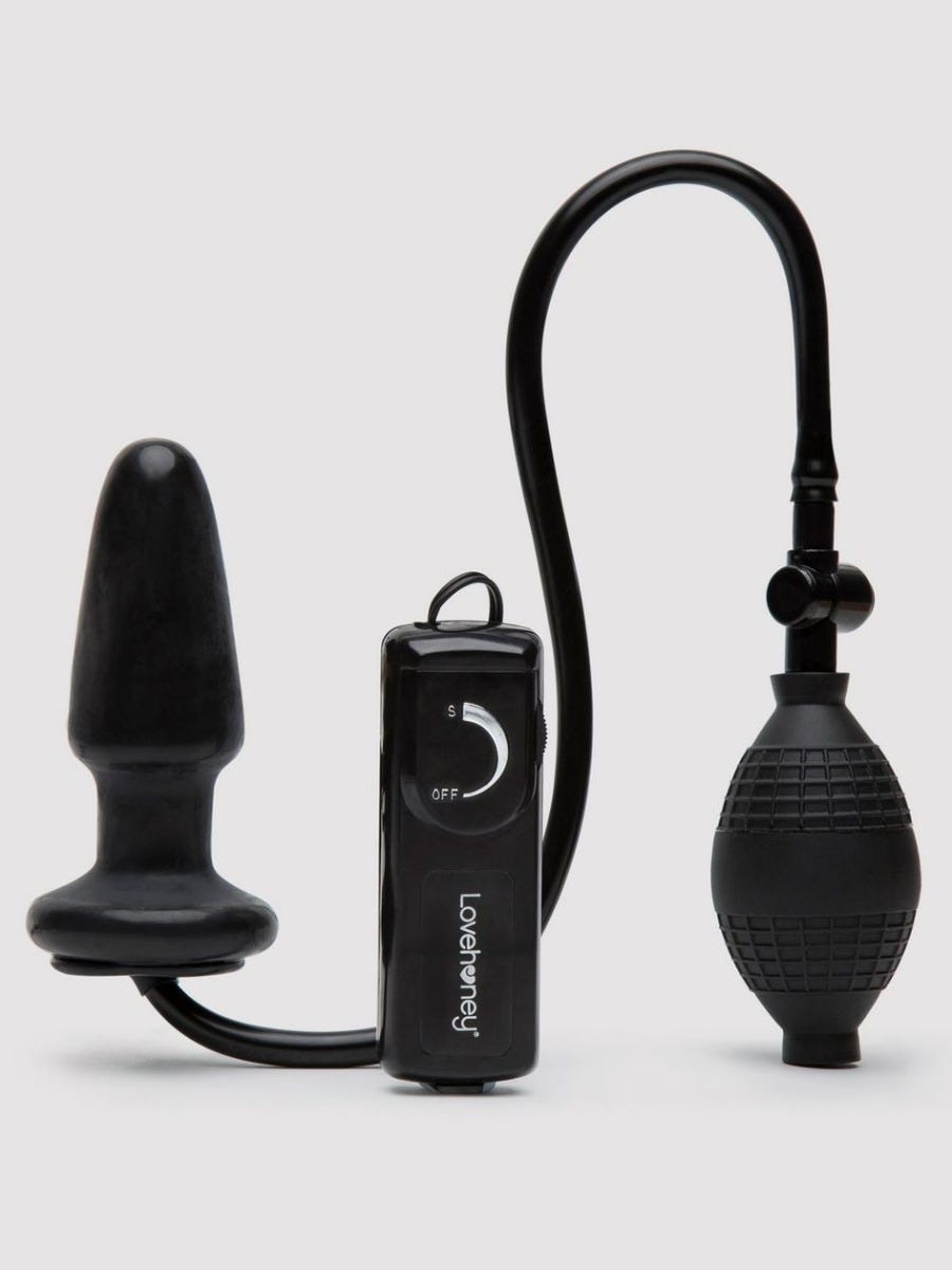 Plug anal vibrant gonflable tlcommand de Lovehoney
