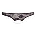 String Ouvert Dentelle & Perles
