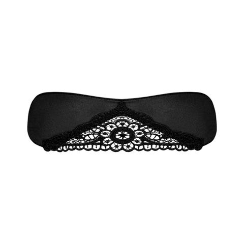 Masque Dentelle Satinia Noir