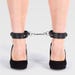 Menottes chevilles en cuir Soft