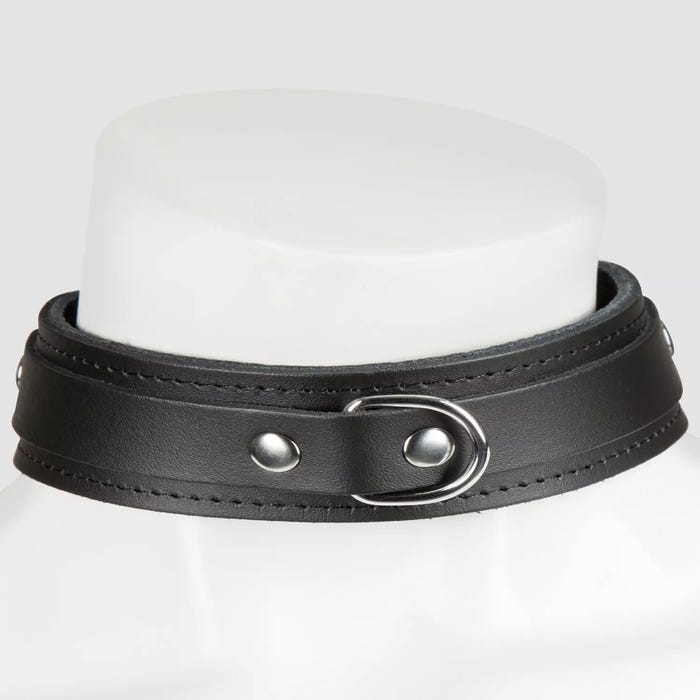 Collier choker en cuir Soft Bondage Boutique