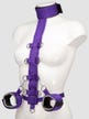 Harnais de buste avec menottes Purple Reins