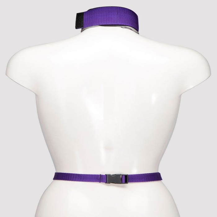Harnais de buste avec menottes Purple Reins