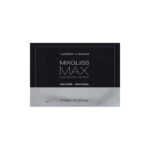 Lubrifiant eau anal Max Nature 4 ml
