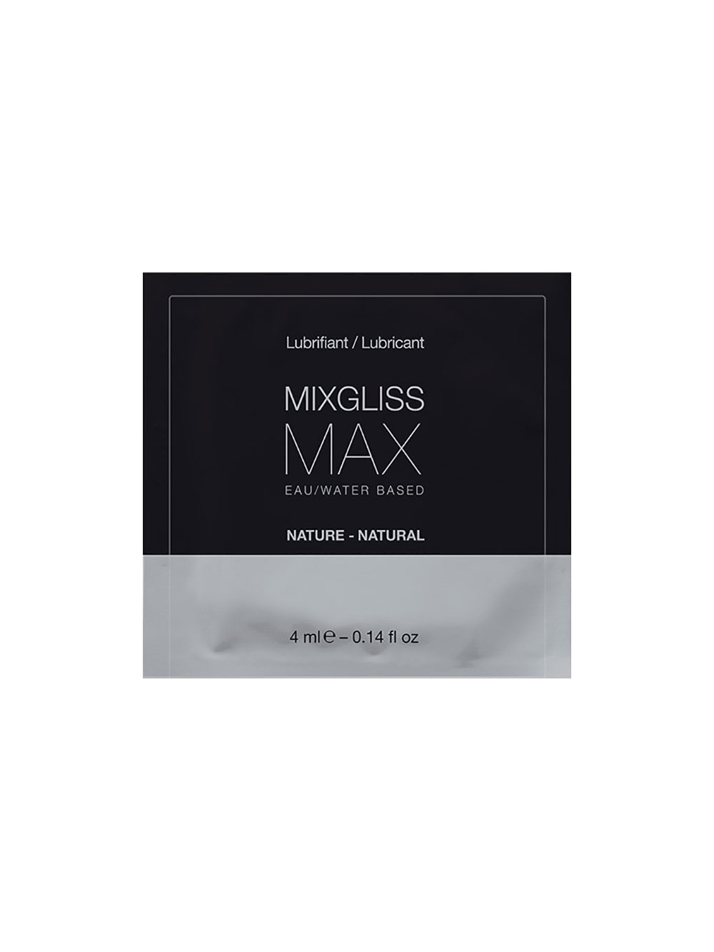 Lubrifiant eau anal Max Nature 4 ml