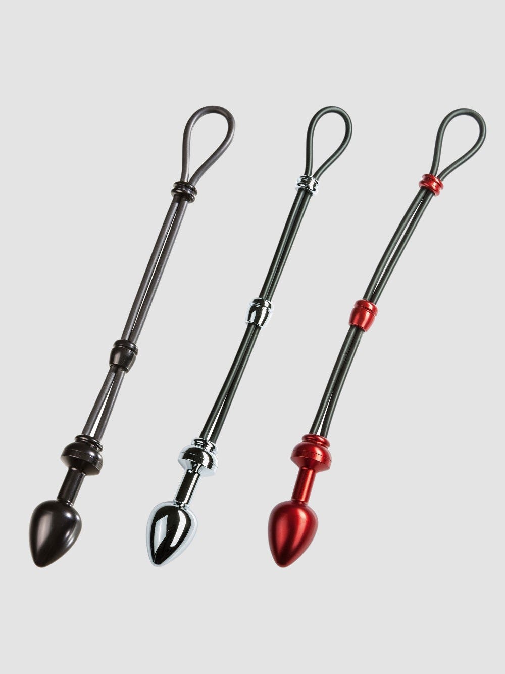 Cockring & Plug Anal Cock-Grip Aluminium Small