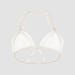 Soutien-Gorge à Perles G-Bra Blanc