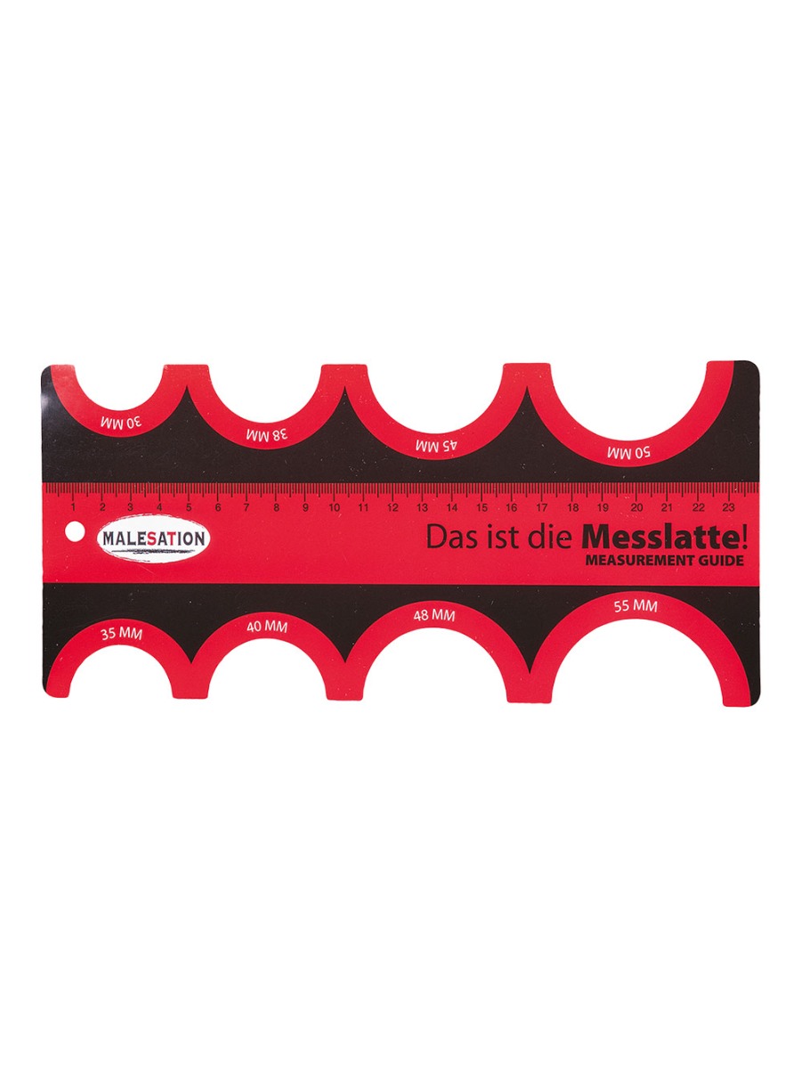 Guide de mesure pour pénis