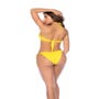 Maillot de bain 2 pièces 67136 jaune