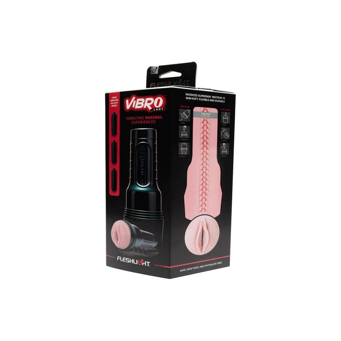 Masturbateur vagin vibrant Vibro Pink Lady Touch