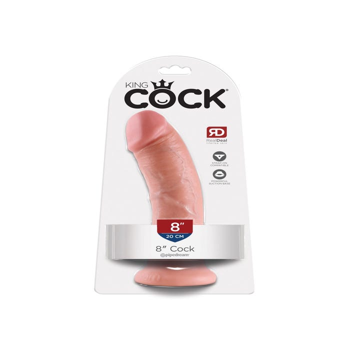 Gode Ventouse 20,3 cm King Cock