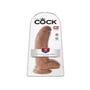 Gode avec Testicules 22,9 cm King Cock