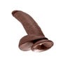 Gode avec Testicules 22,9 cm King Cock