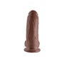 Gode avec Testicules 22,9 cm King Cock