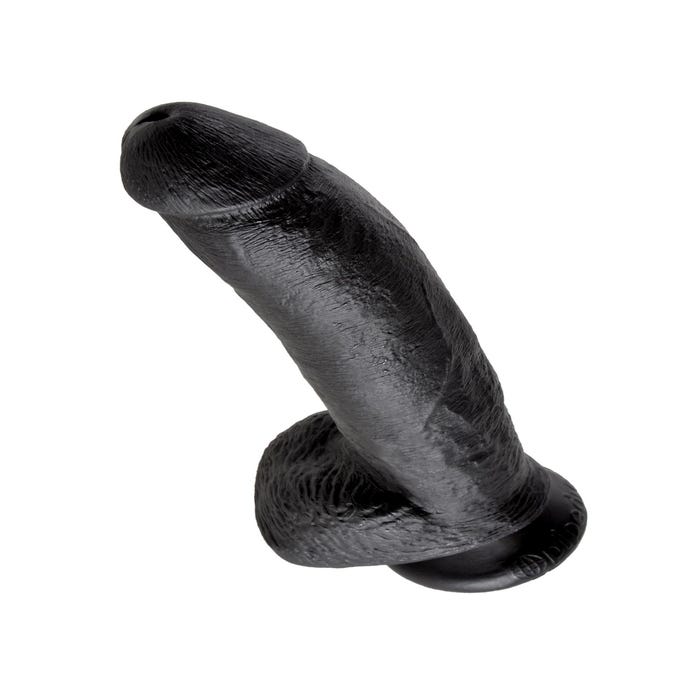 Gode avec Testicules 22,9 cm King Cock