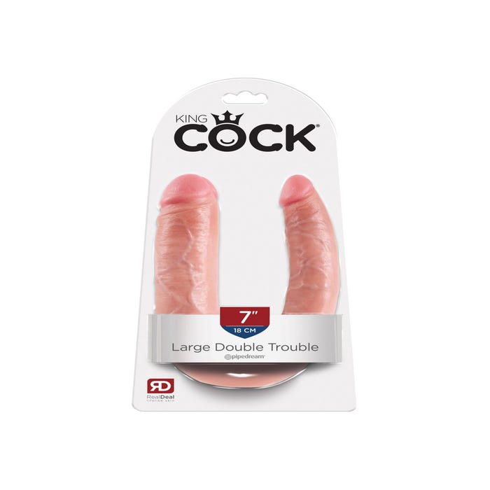 Double Dong Large Double Trouble King Cock