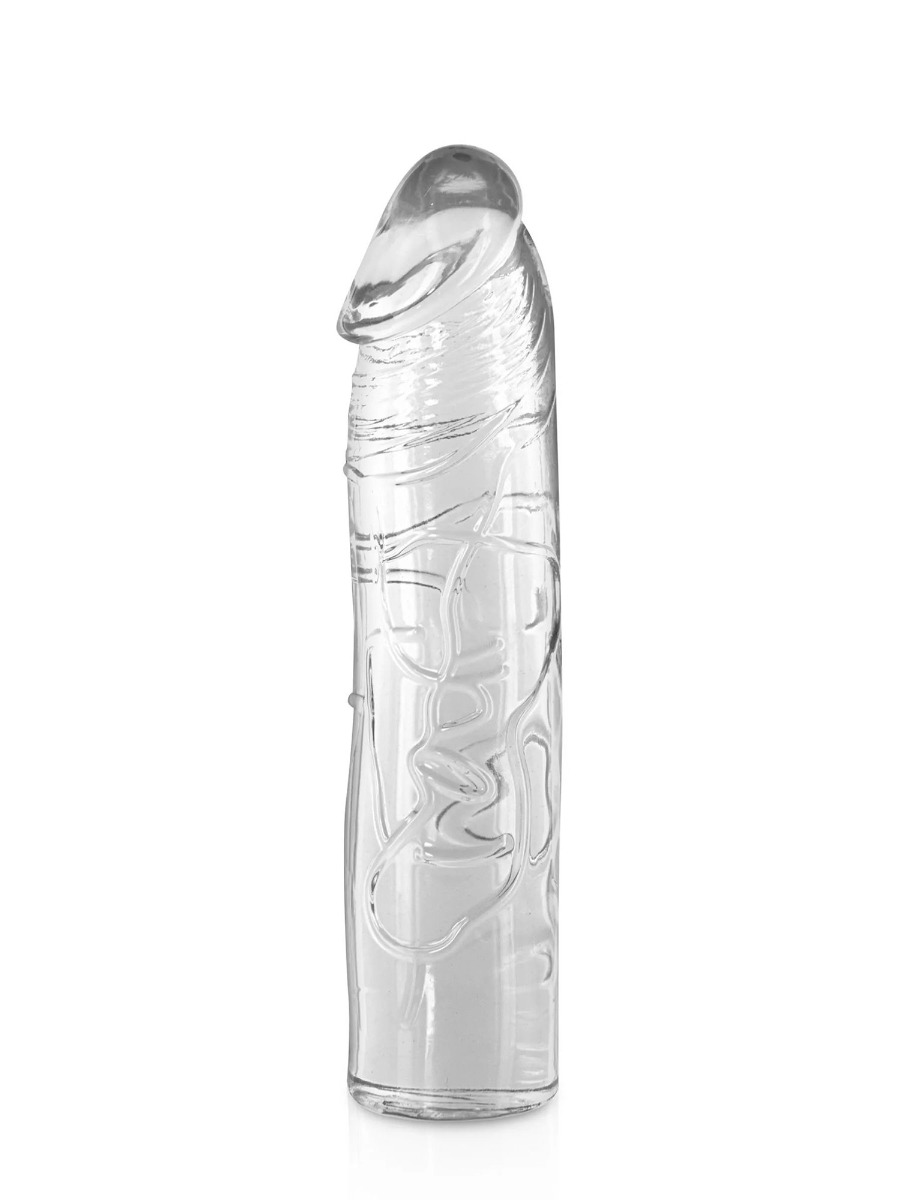 Gode réaliste jelly 17,2 cm transparent