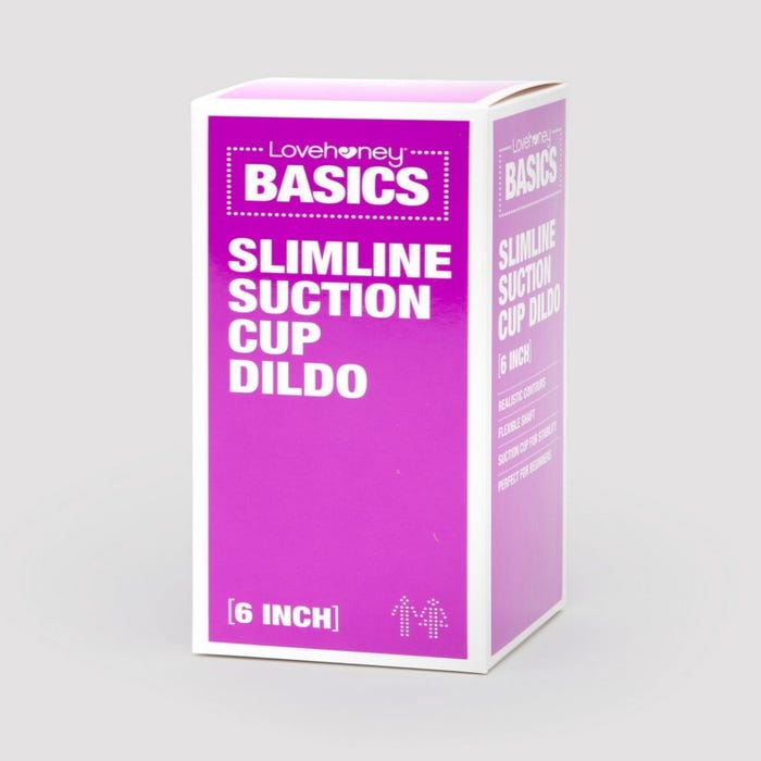 Gode ventouse Slimline 15,2 cm BASICS