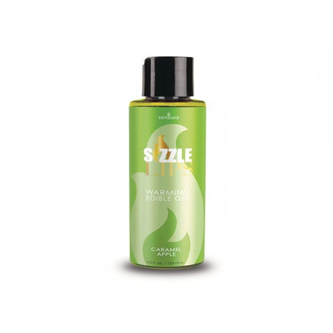 Gel de Massage Chauffant Sizzle Lips Pomme Caramel 125 ml