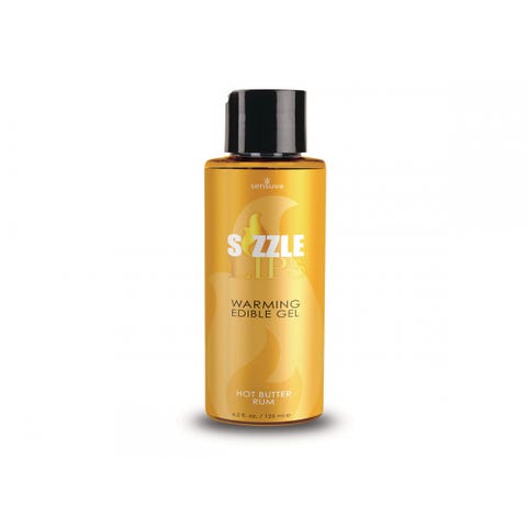 Gel de Massage Chauffant Sizzle Lips Rhum 125 ml
