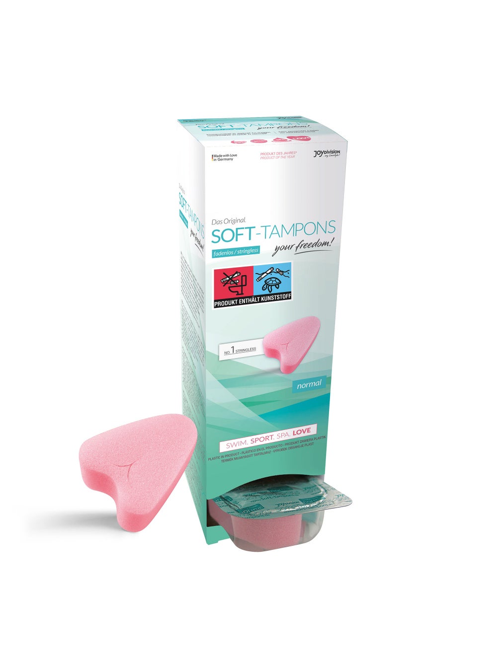 Éponges Menstruelles Soft-Tampons Normal Boîte de 10 3