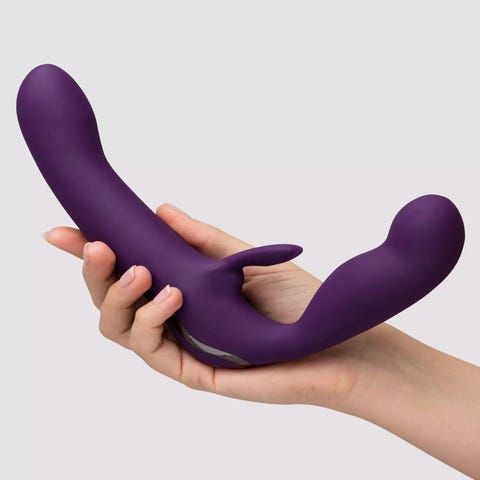Strap-on rabbit vibrant Desire Luxury