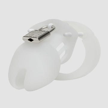 Cage de chasteté silicone 7,6 cm Deluxe DOMINIX