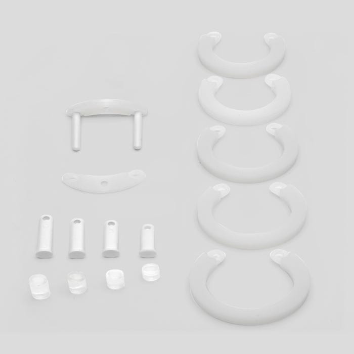 Cage de chasteté silicone 7,6 cm Deluxe DOMINIX