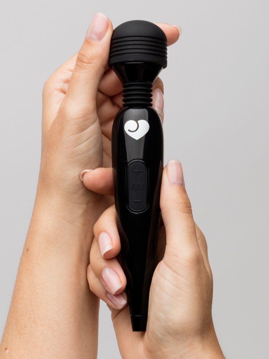 Vibromasseur wand mini Deluxe Noir 2