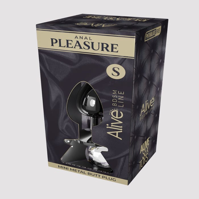 Plug anal bijou mini métal S