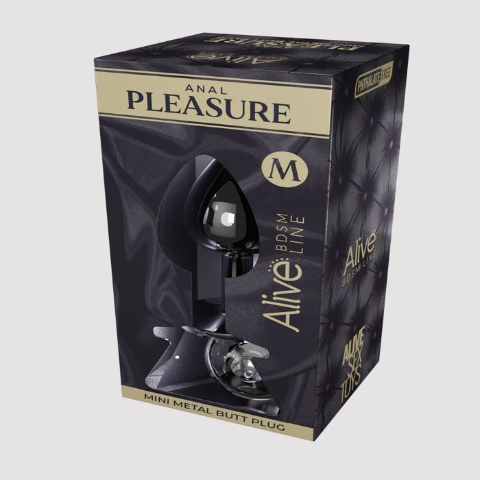 Plug anal bijou mini métal M