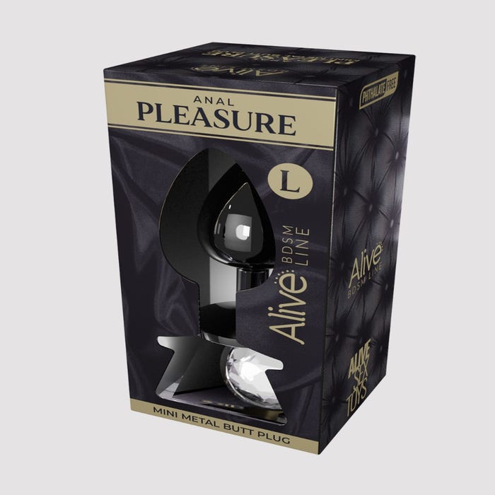 Plug anal bijou mini métal L
