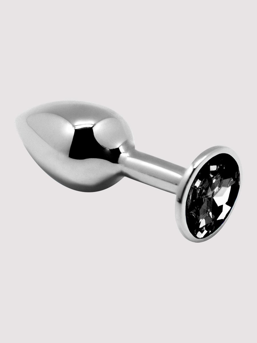 Plug anal bijou mini métal L noir