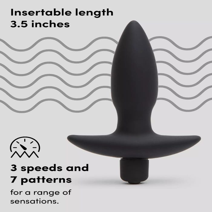 Plug anal vibrant Butt Tingler small