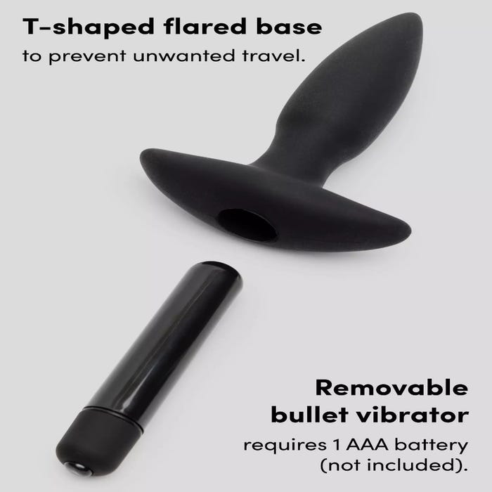 Plug anal vibrant Butt Tingler small