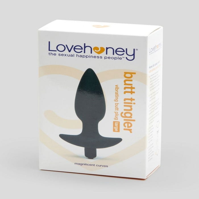 Plug anal vibrant Butt Tingler large