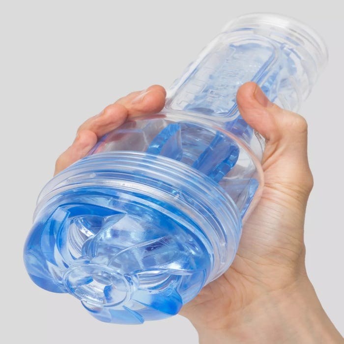 Masturbateur Turbo Thrust Blue Ice