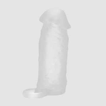 Gaine à pénis silicone +2,5 cm Pleaser Sleeve