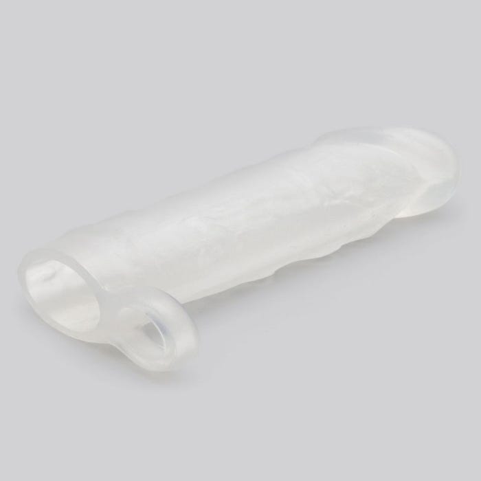 Gaine à pénis silicone +2,5 cm Mega Mighty